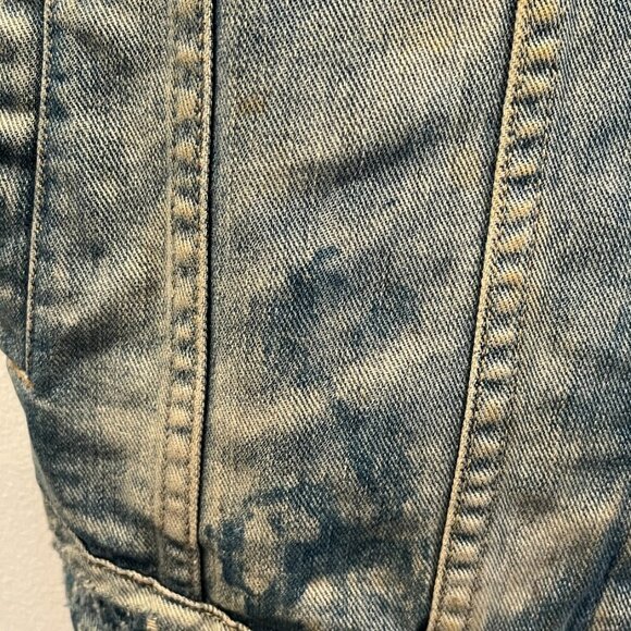 RARE VIVIENNE WESTWOOD X LEE "HIPPIE WAISTCOAT" DENIM PATCH VEST I - Picture 6 of 15